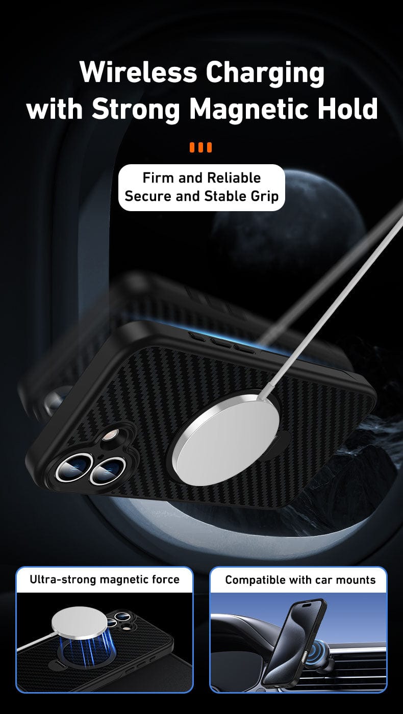 Skyzer PC516 Iphone 16 Case 360° Stand