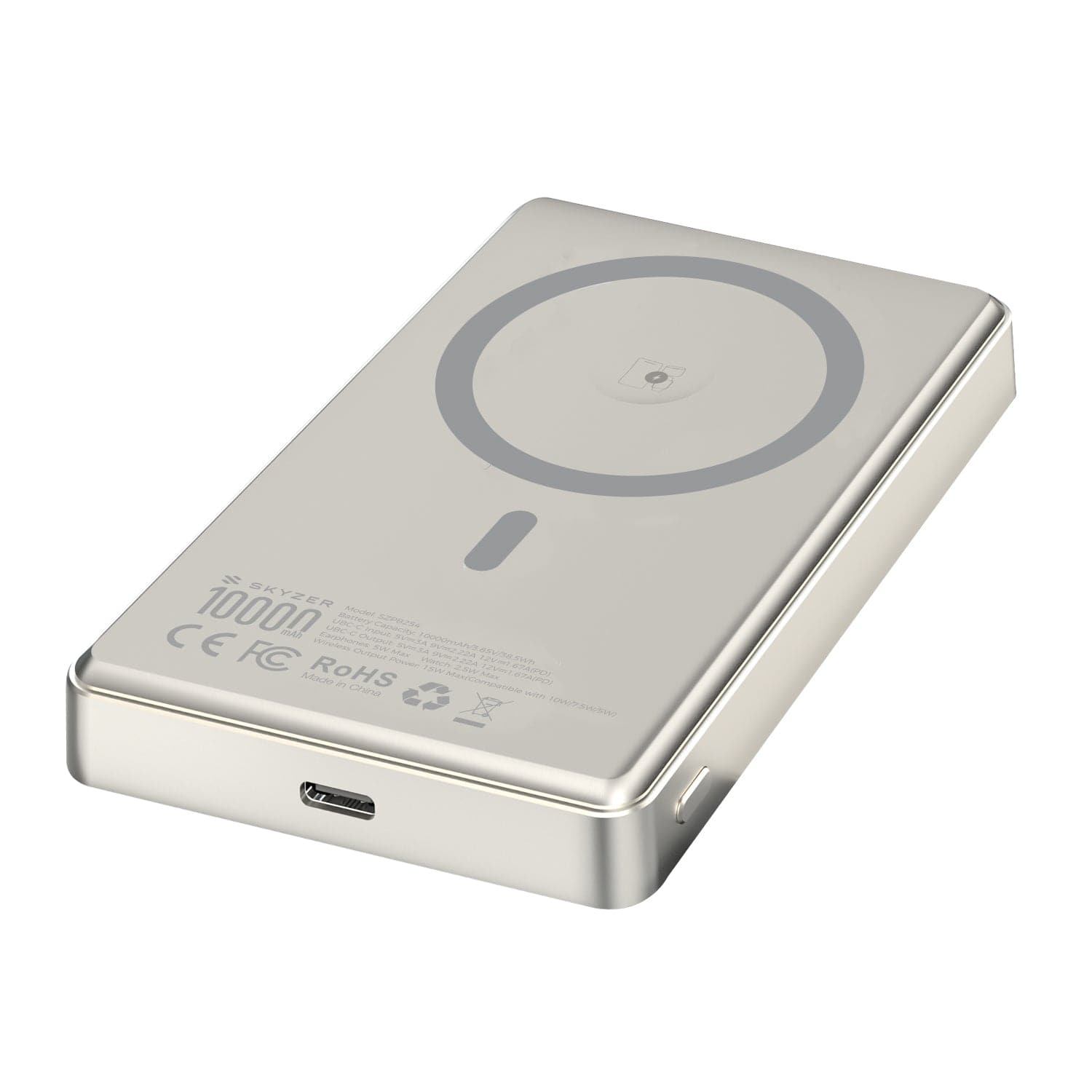 Skyzer PB253/254 Powersleek 3-in-1 Magnetic Power Bank