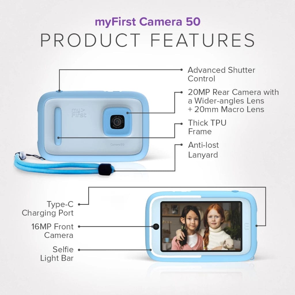 myFirst Camera 50 AI Camera for Next-Generation Storytellers