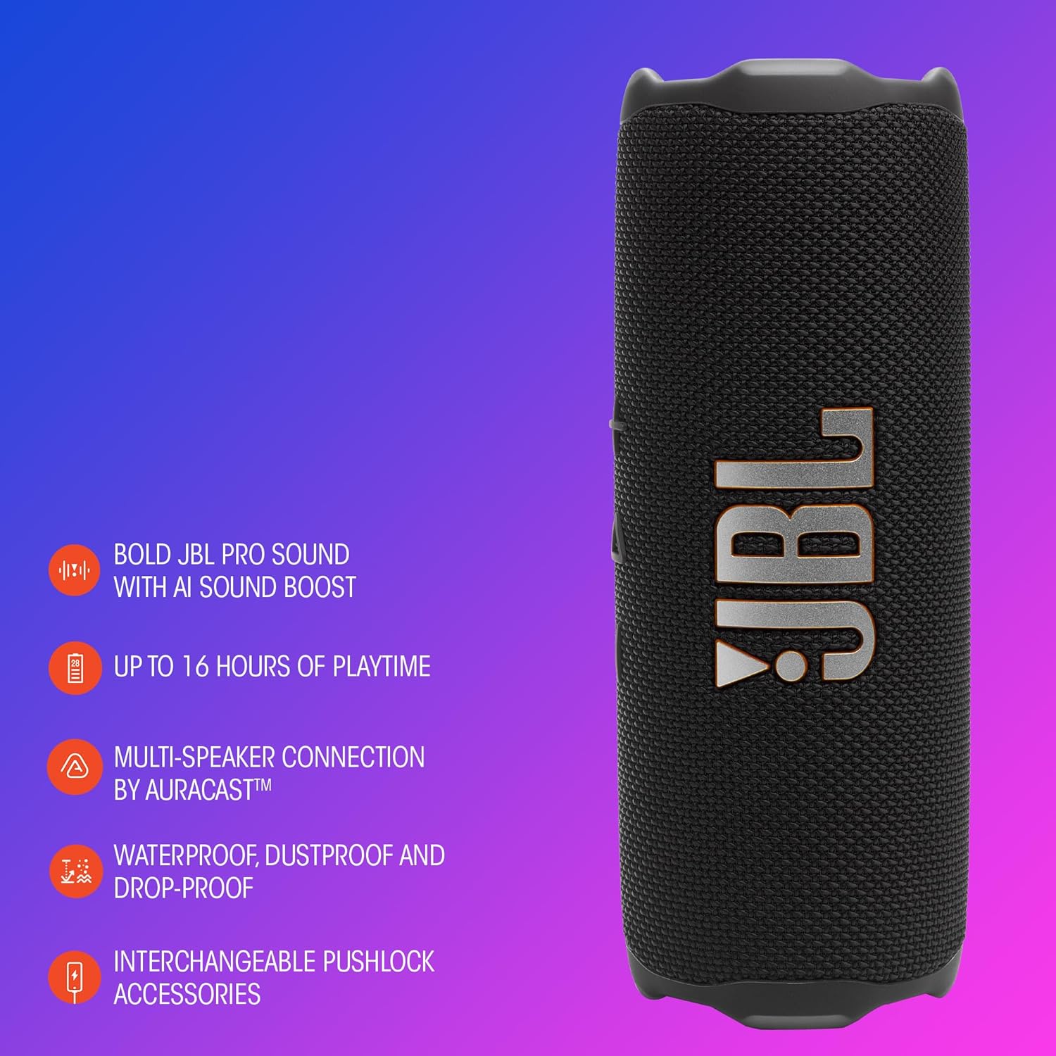 JBL Flip 7 Portable Bluetooth Speaker