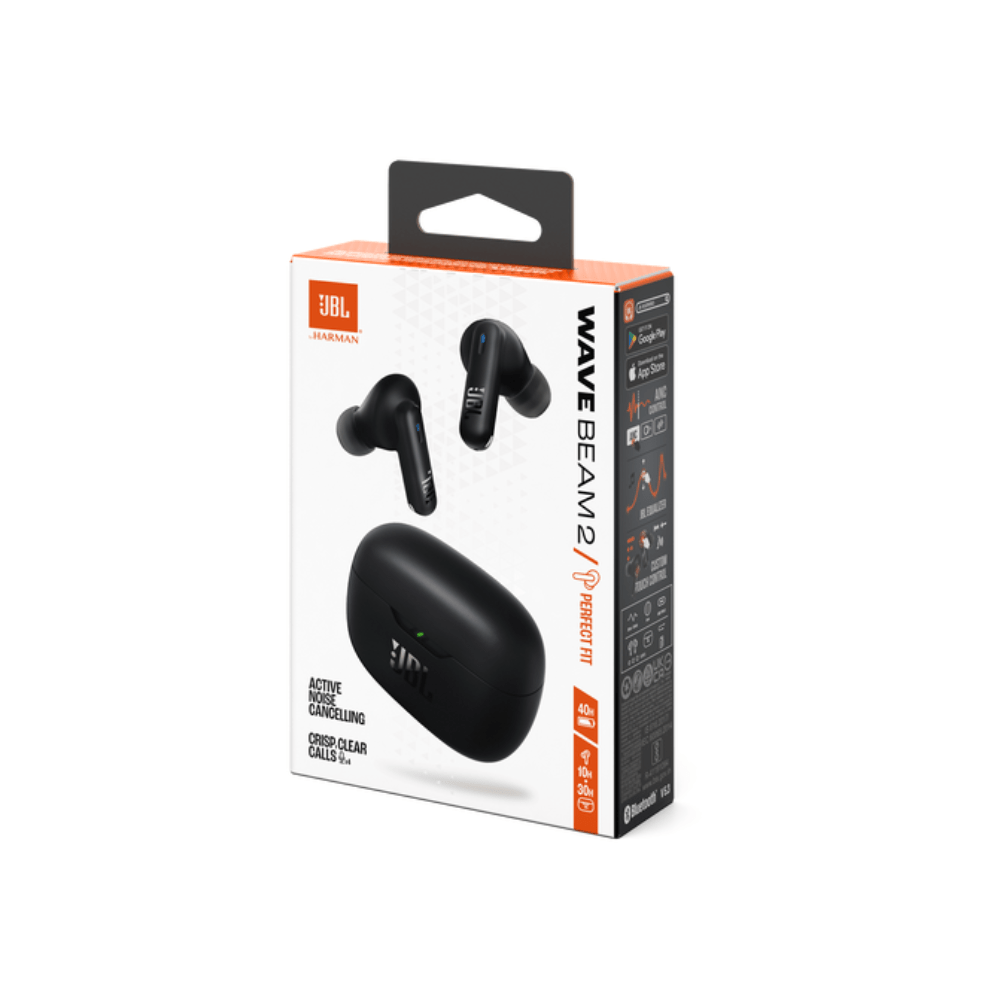 JBL Wave Beam 2 True Wireless Noise Cancelling Earbuds