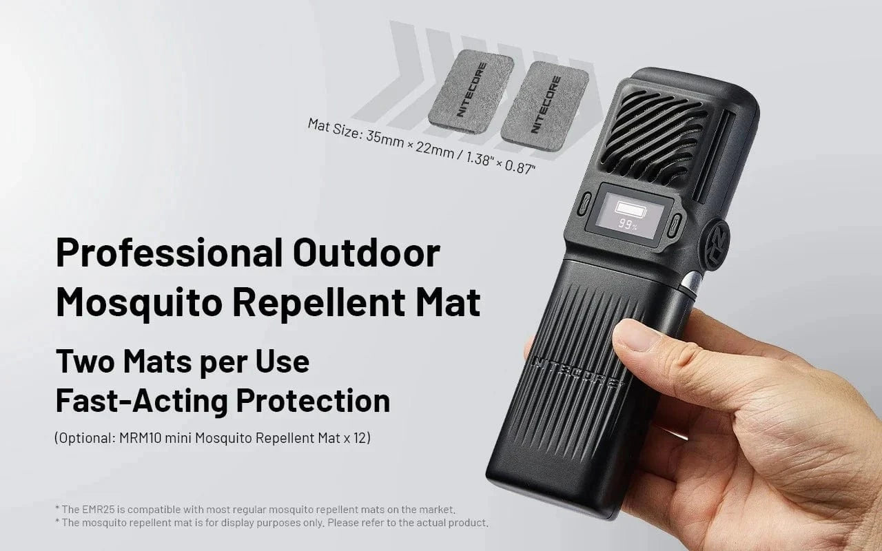 Nitecore EMR25 3in1 Rechargeable Electronic Mosquito Repellent
