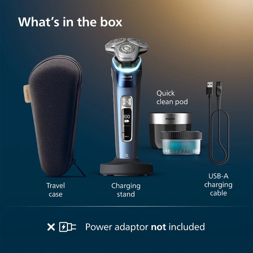 Philips XP9201/30 i9000 Prestige Wet & Dry Electric Shaver with SkinIQ