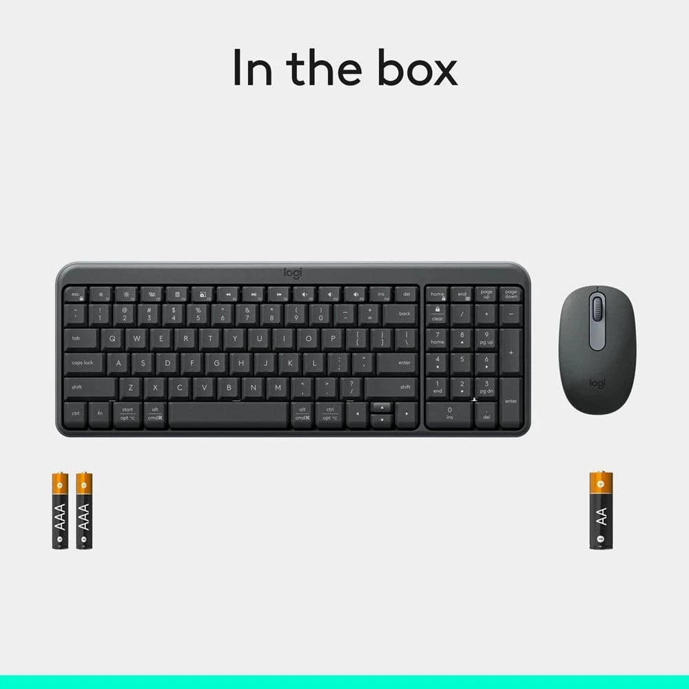Logitech MK250 Compact Wireless Combo Keyboard