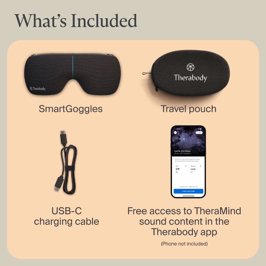 Therabody Smart Goggles 2nd Generation Eye & Temple Massager