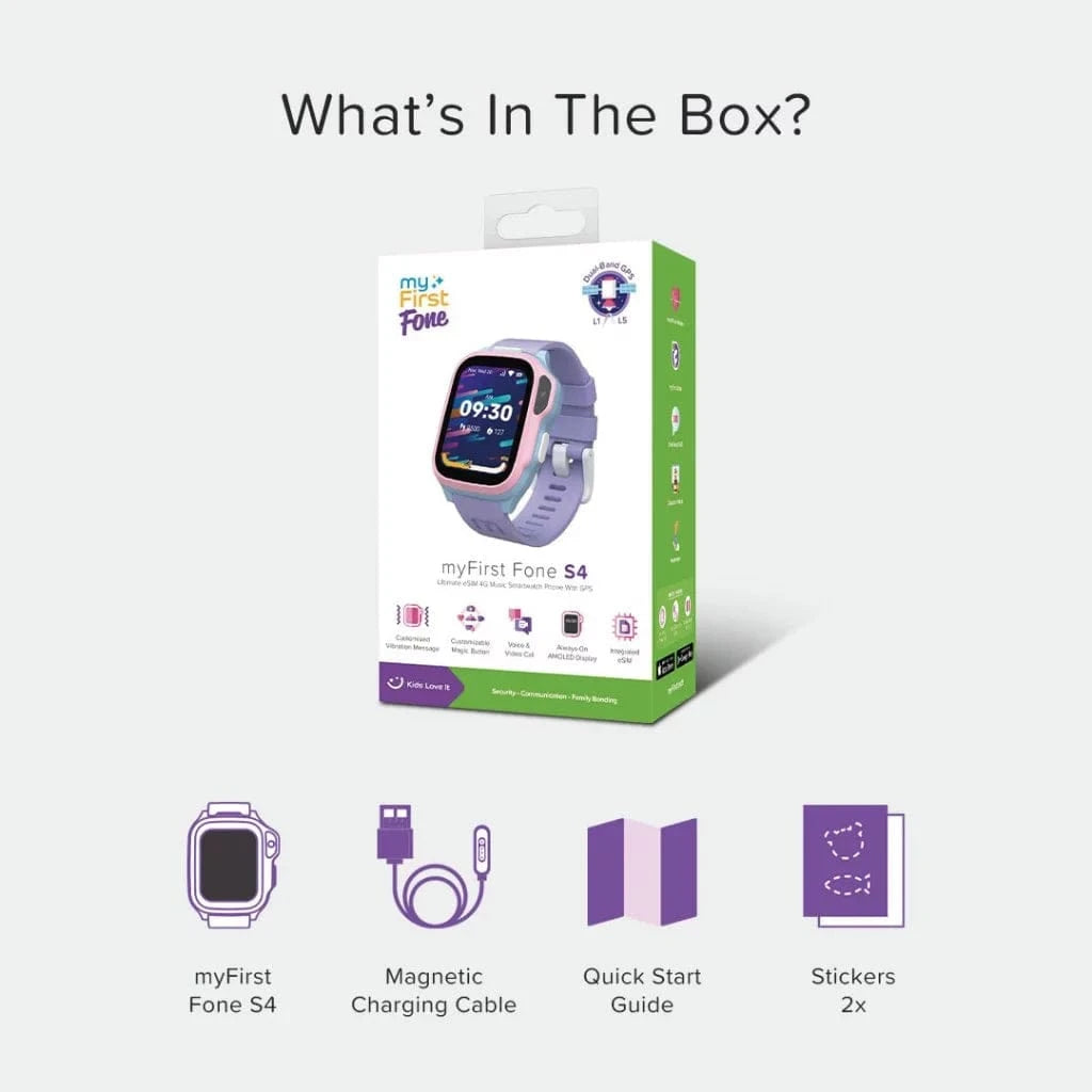 myFirst Fone S4 Wearable Kids Smartwatch
