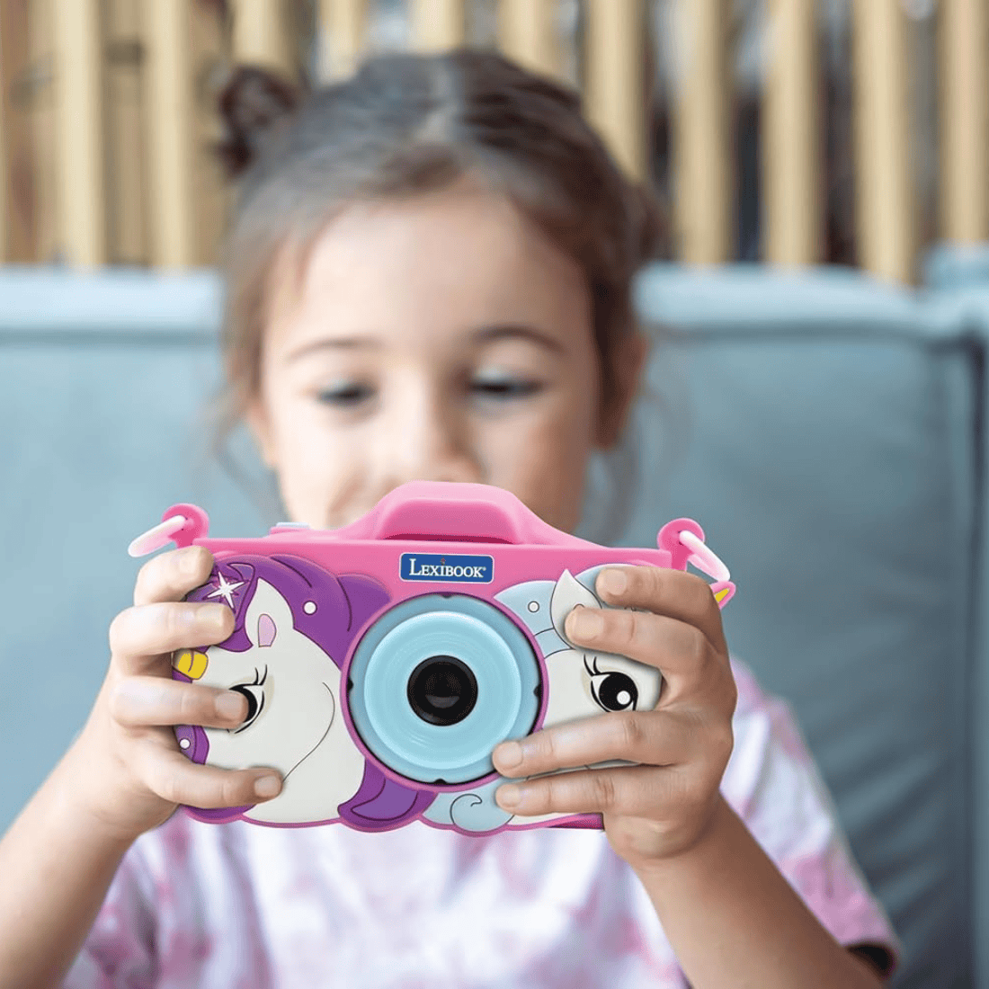 Lexibook DJ078 Series Digital Camera for Kids With Protection