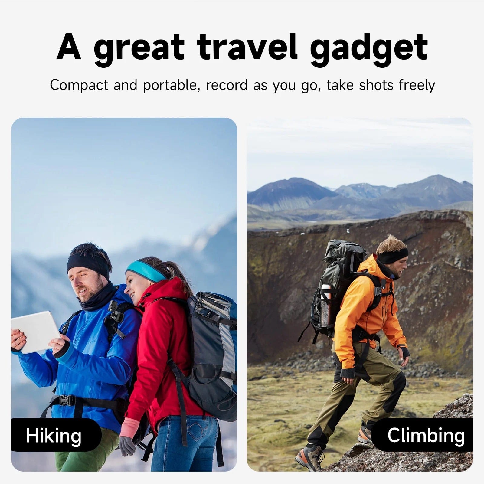 Telesin Universal Magnetic Backpack Clip