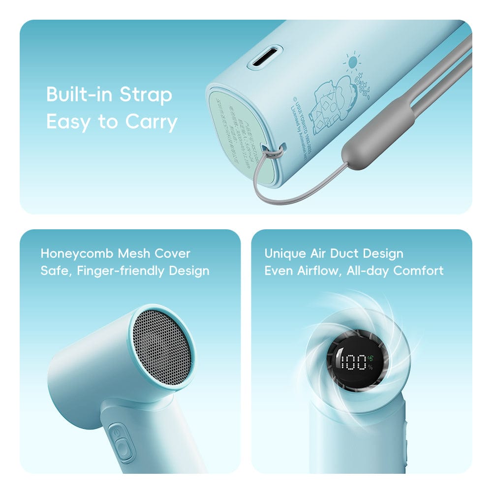 ROCK Crayon Shinchan Mini Handheld High Speed Fan