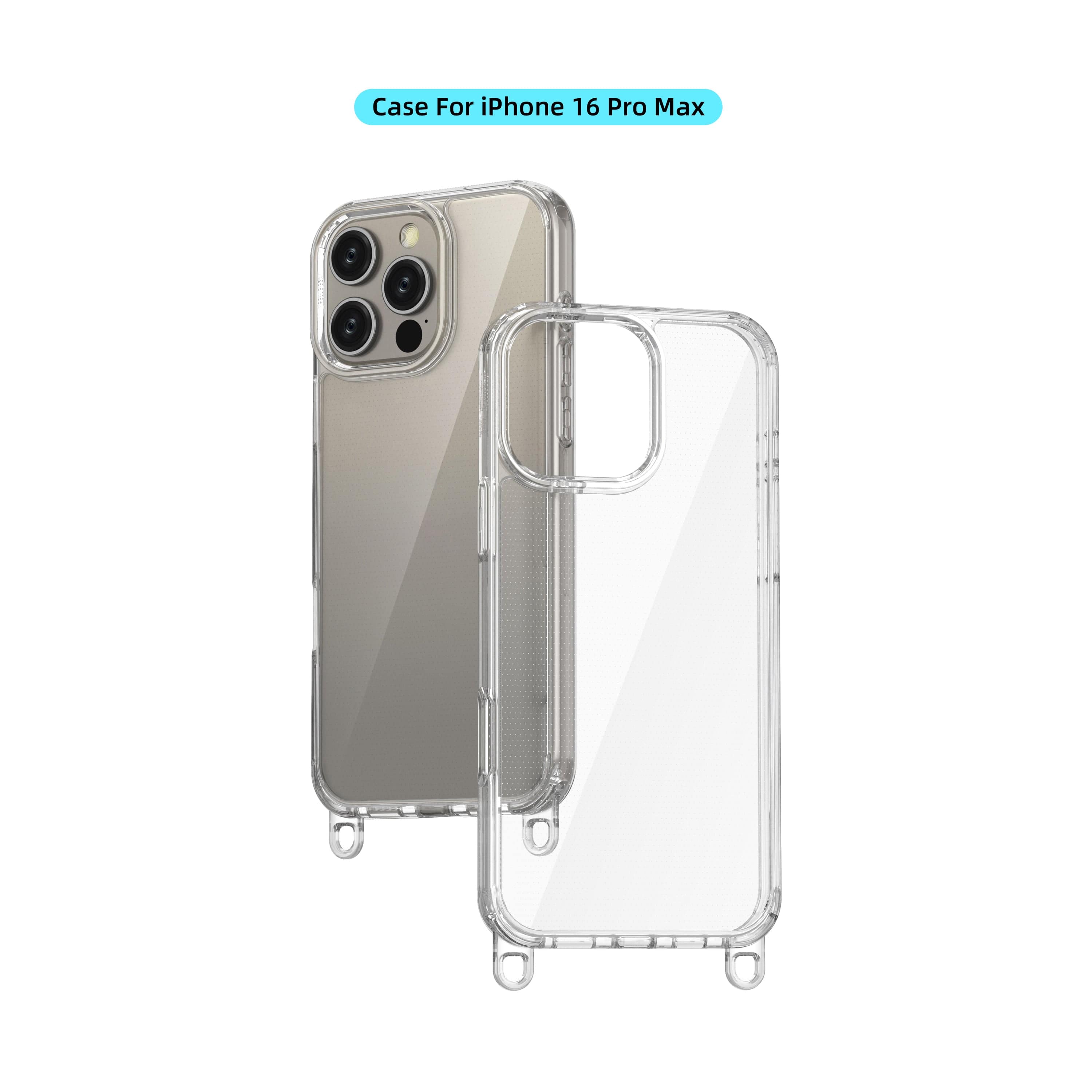 Skyzer PC416 Iphone 16 Case with Lanyard