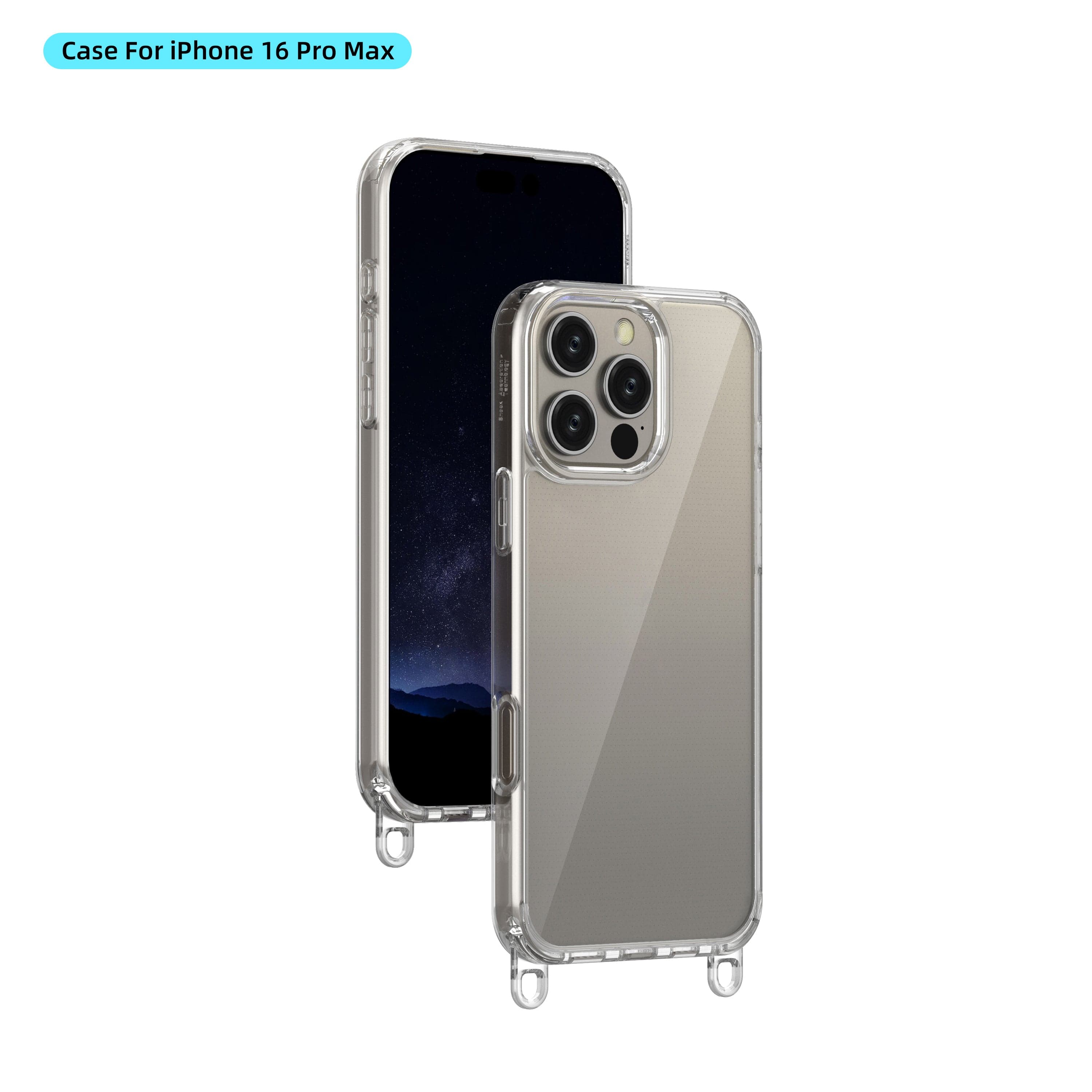 Skyzer PC416 Iphone 16 Case with Lanyard