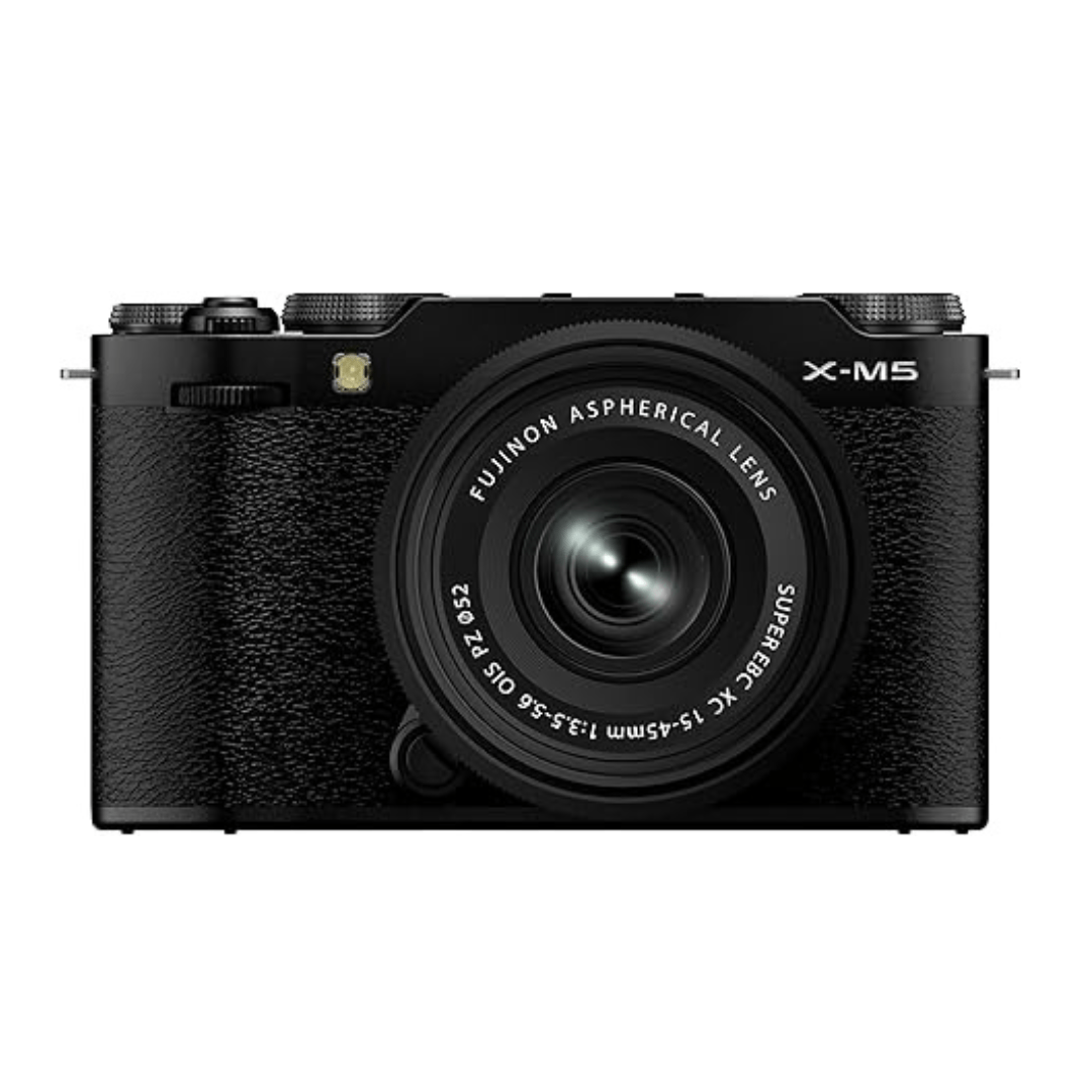 Fujifilm X-M5 Mirrorless Camera with XC15-45mm F3.5-5.6 OIS PZ Lens