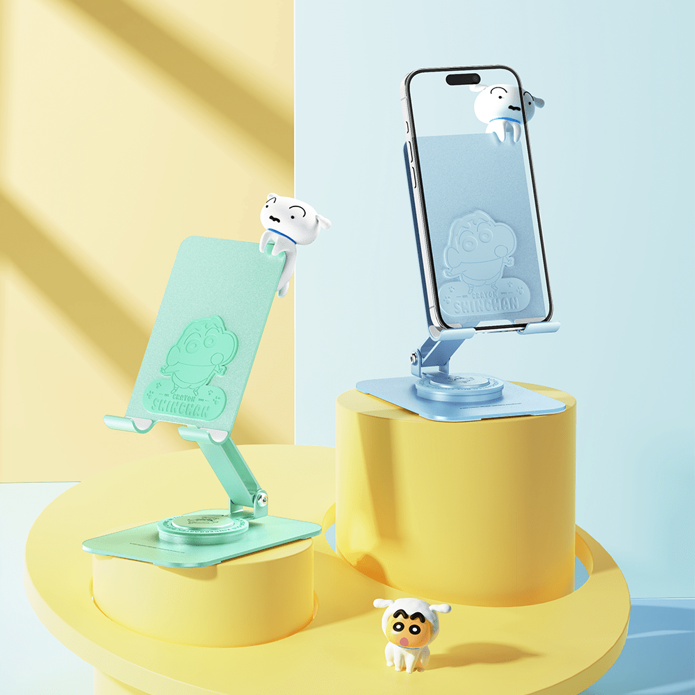 ROCK Crayon Shinchan Metal Rotatable Desktop Phone Holder