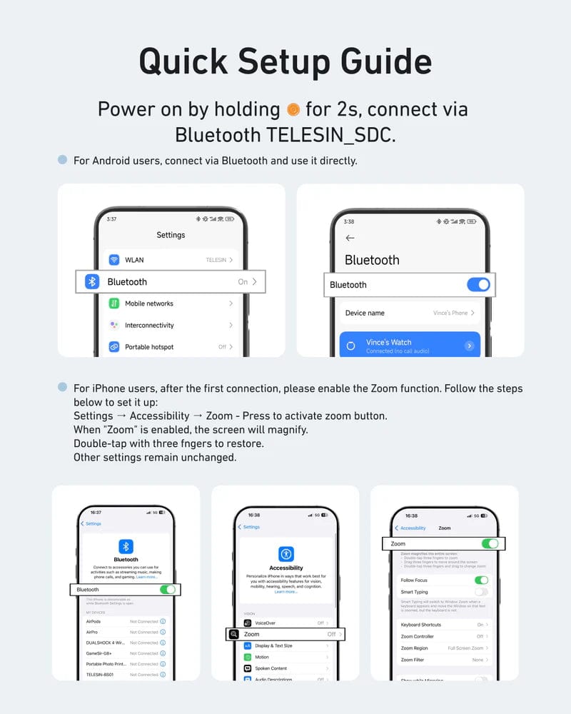 Telesin Underwater Diving Phone Case