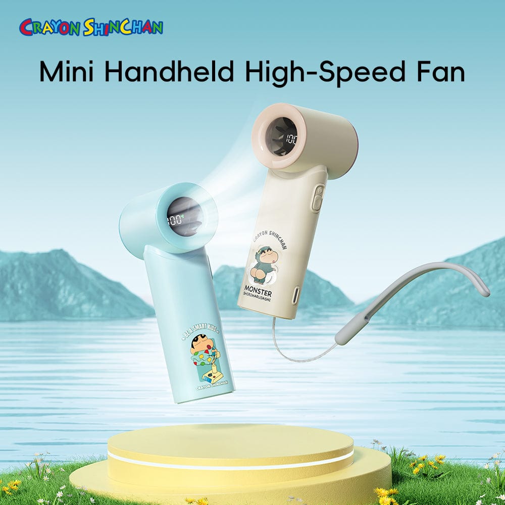 ROCK Crayon Shinchan Mini Handheld High Speed Fan