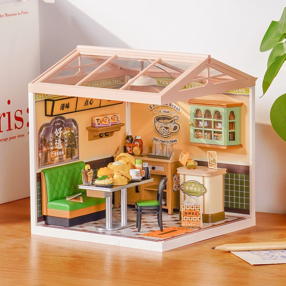Rolife Super Creator Miniature House - Hong Kong Bites Cafe DW021