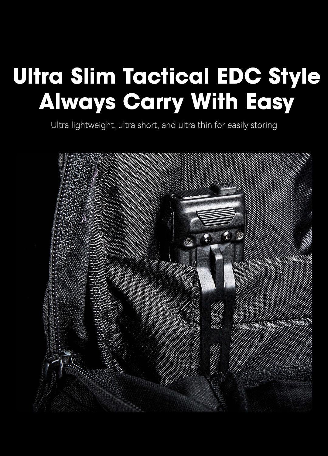 Nitecore EDC23 2500 Lumens USB-C Rechargeable Ultra-Slim EDC Flashlight