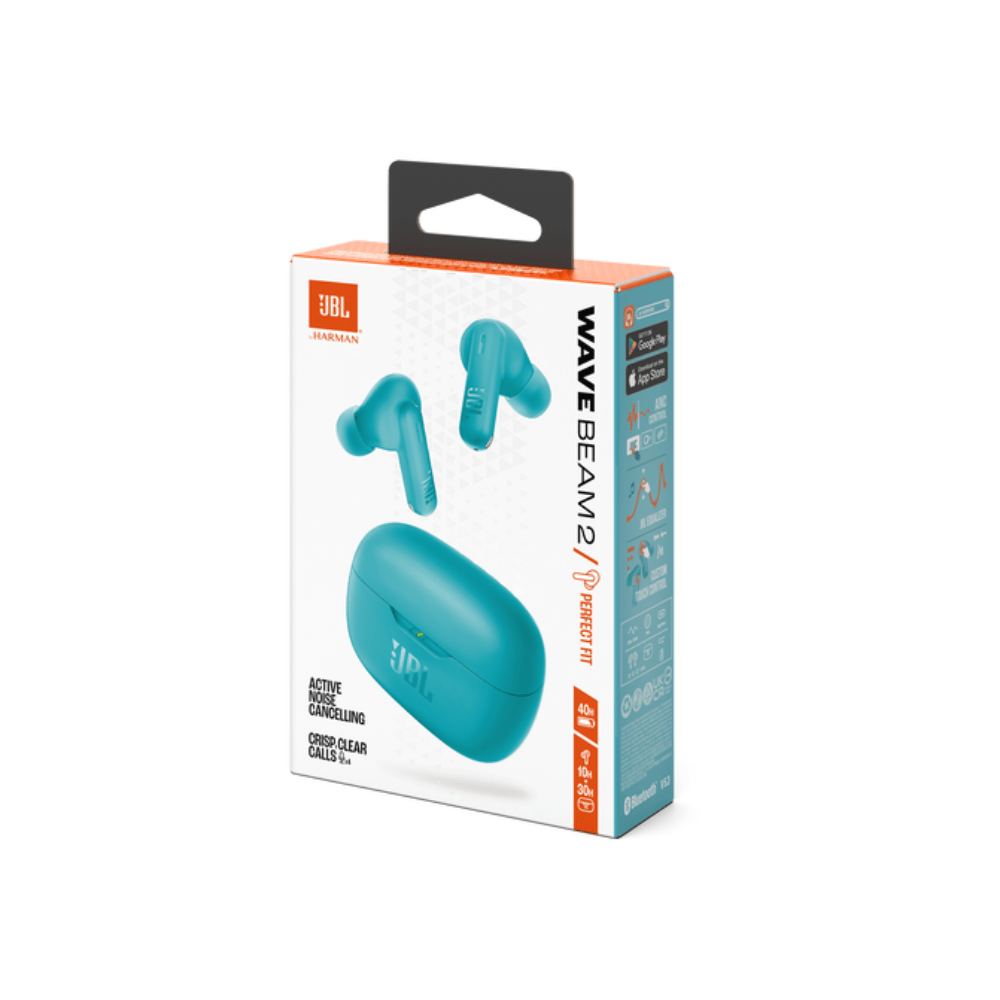 JBL Wave Beam 2 True Wireless Noise Cancelling Earbuds