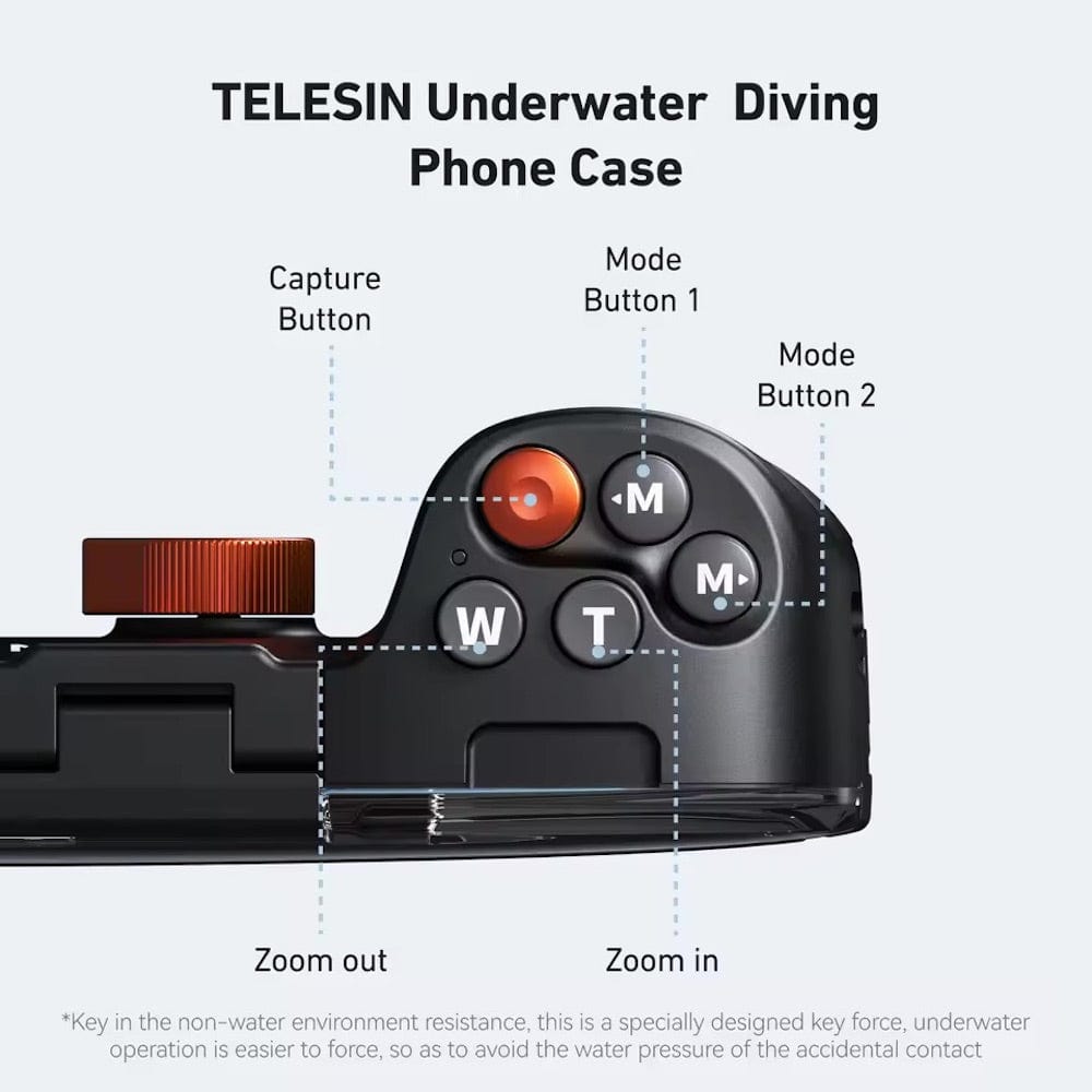 Telesin Underwater Diving Phone Case