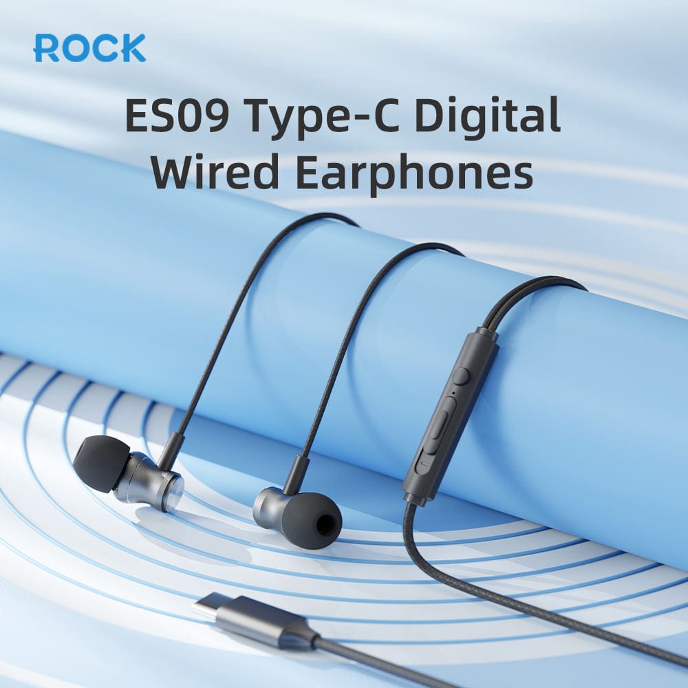 ROCK ES09 Type-C Digital Wired Earphones