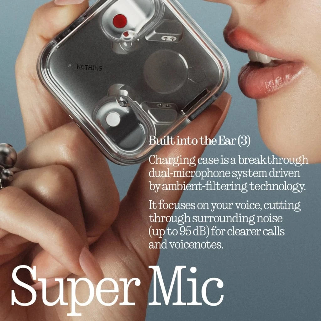 Nothing Ear 3 Noise Cancellation Wireless Earbuds