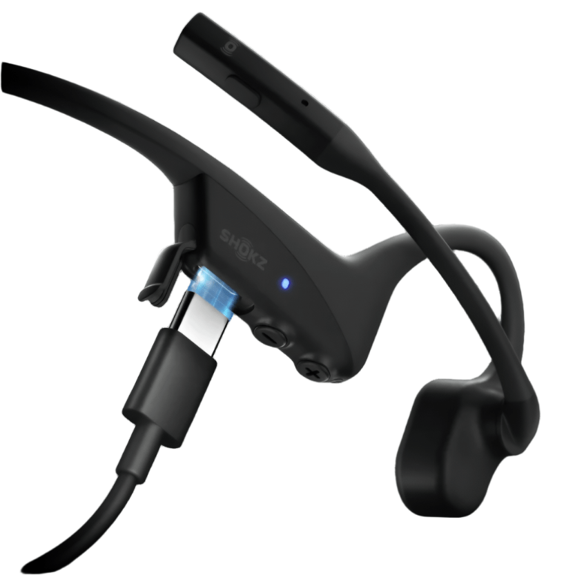 Shokz OpenComm 2 Wireless Bone Conduction Headphones 2025 Upgrade