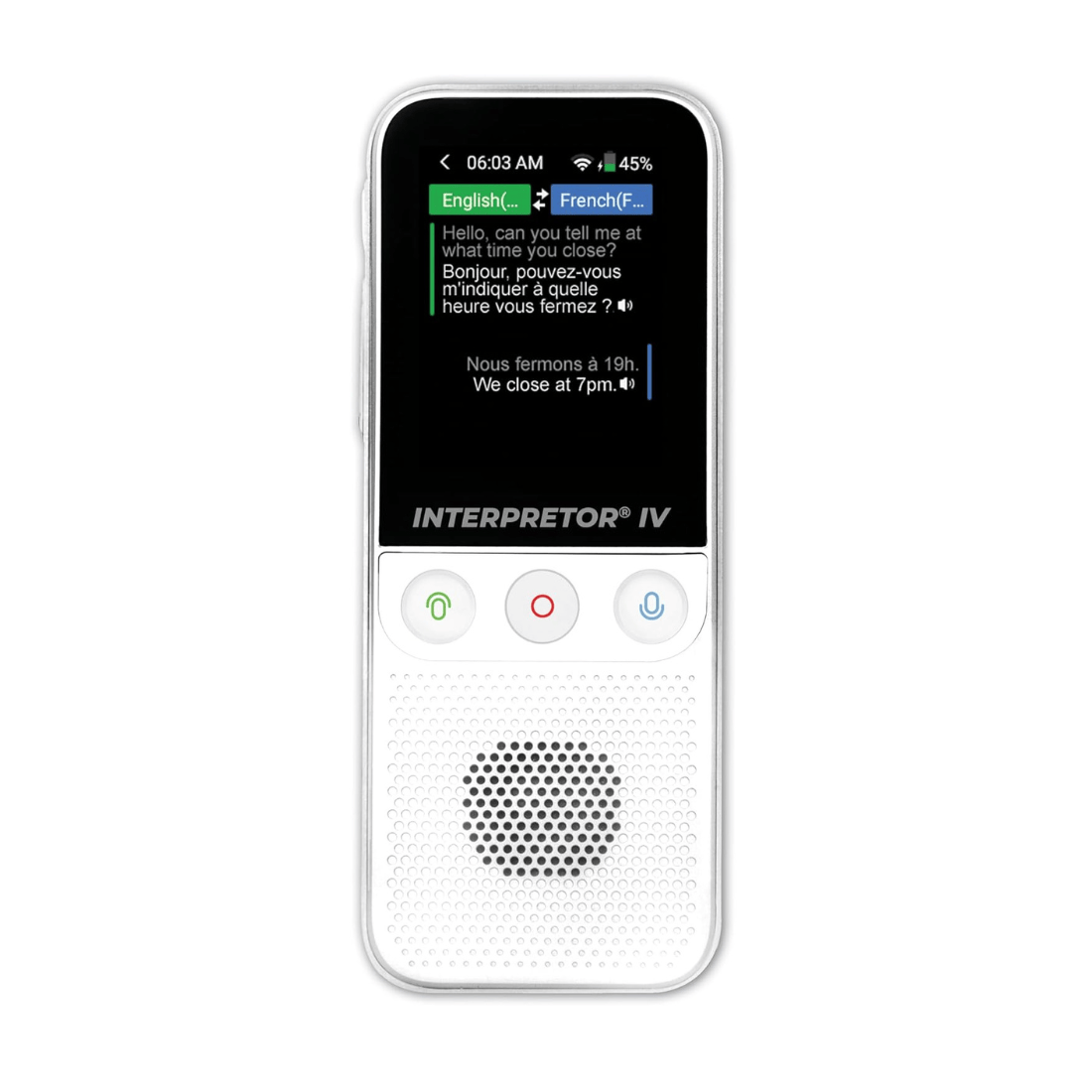 Lexibook NTL3000LA Interpretor IV 138 Languages Larousse Voice Translator