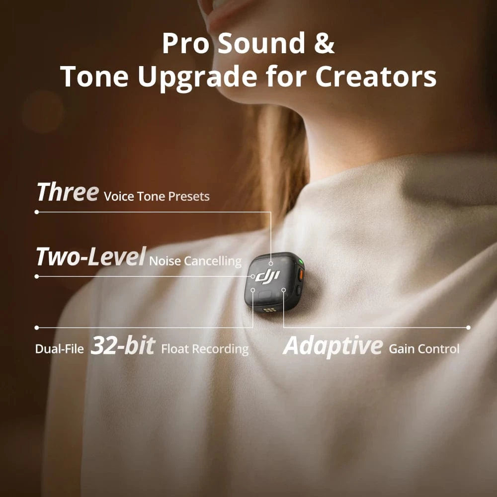 DJI Mic 3 Advanced Mini Wireless Microphone