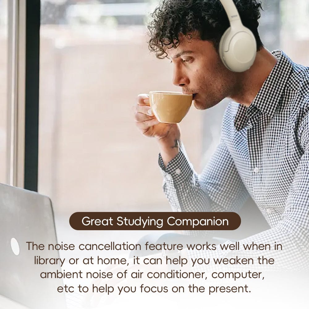 ROCK O3 ANC Bluetooth Wireless Headphone