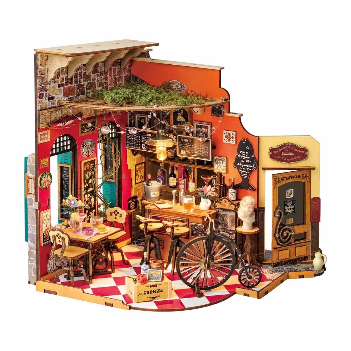 Rolife DIY Miniature House - Cheers Bar & Dining DG173