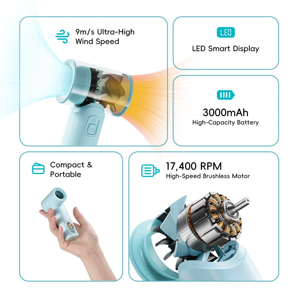 ROCK Crayon Shinchan Mini Handheld High Speed Fan