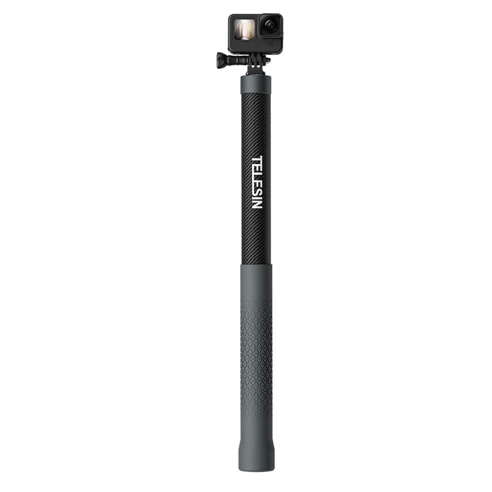 Telesin 3m Carbon Fiber Selfie Stick For Action Camera