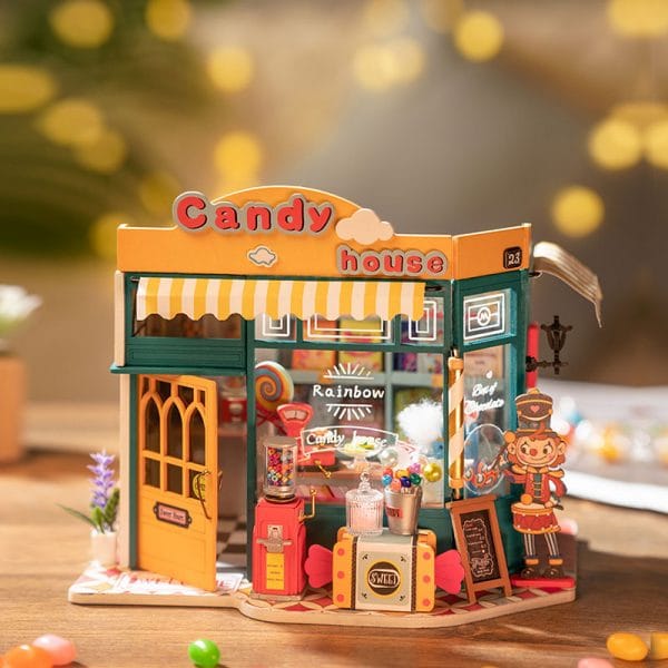 Rolife DIY Miniature House - Rainbow Candy House DG158