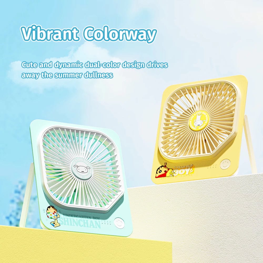 ROCK Crayon Shinchan GXZF68 Rechargeable Desktop Fan