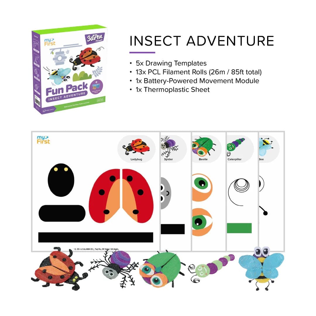 myFirst 3D Pen Make & Filaments Fun Pack