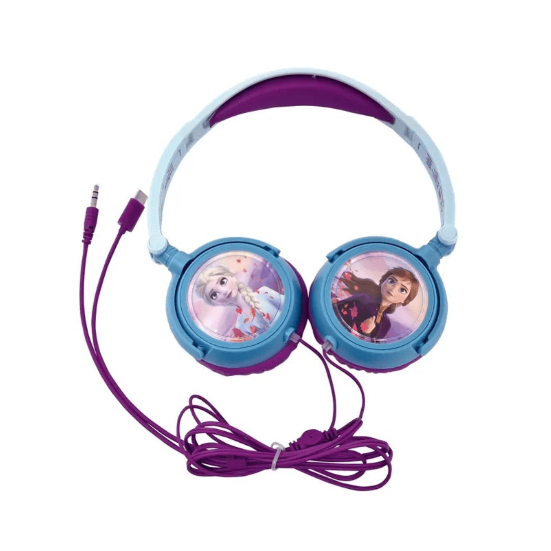 Lexibook HP010 Series Stereo Wired Foldable Headphones with Volume Control