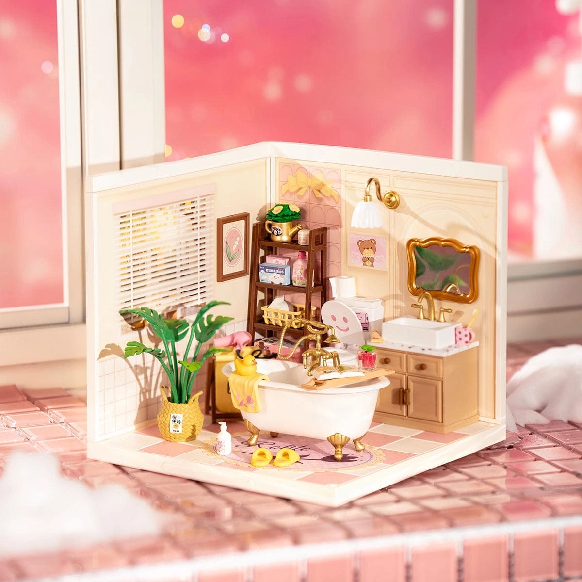 Rolife Bubble Bathroom Super Creator Miniature House DW014B