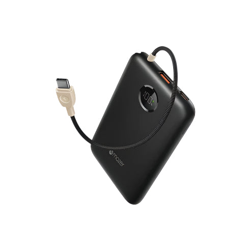 Mazer PowerCharge Link 10V2 10,000mAh PD20W (Built-in USB C Cable) Power Bank