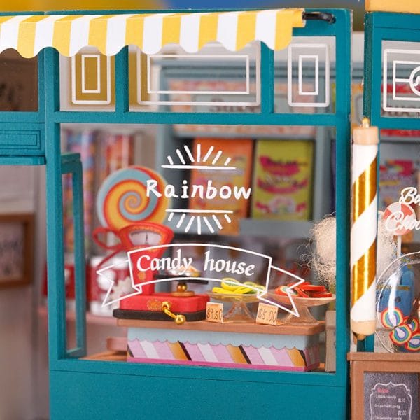 Rolife DIY Miniature House - Rainbow Candy House DG158