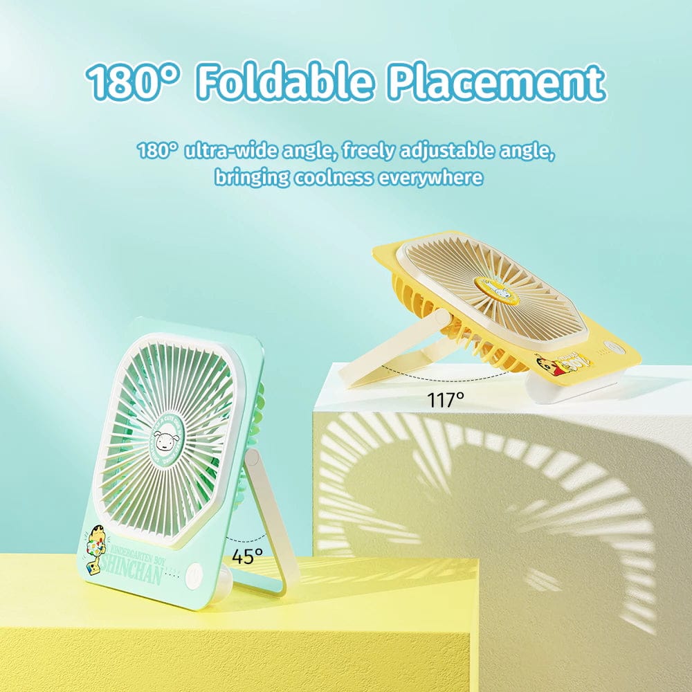 ROCK Crayon Shinchan GXZF68 Rechargeable Desktop Fan
