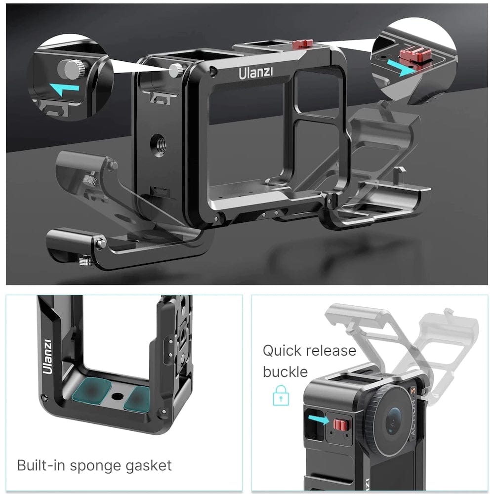 Ulanzi OA-14 Camera Cage for DJI Osmo Action 5/4/3