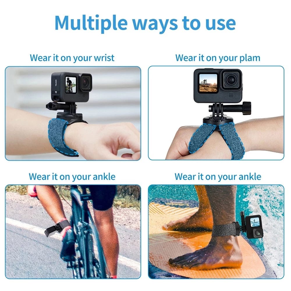 Telesin 360 Degree Steerable Wrist Strap for Action Cameras