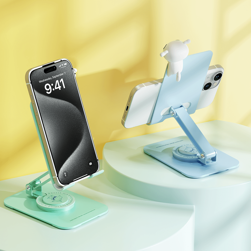 ROCK Crayon Shinchan Metal Rotatable Desktop Phone Holder