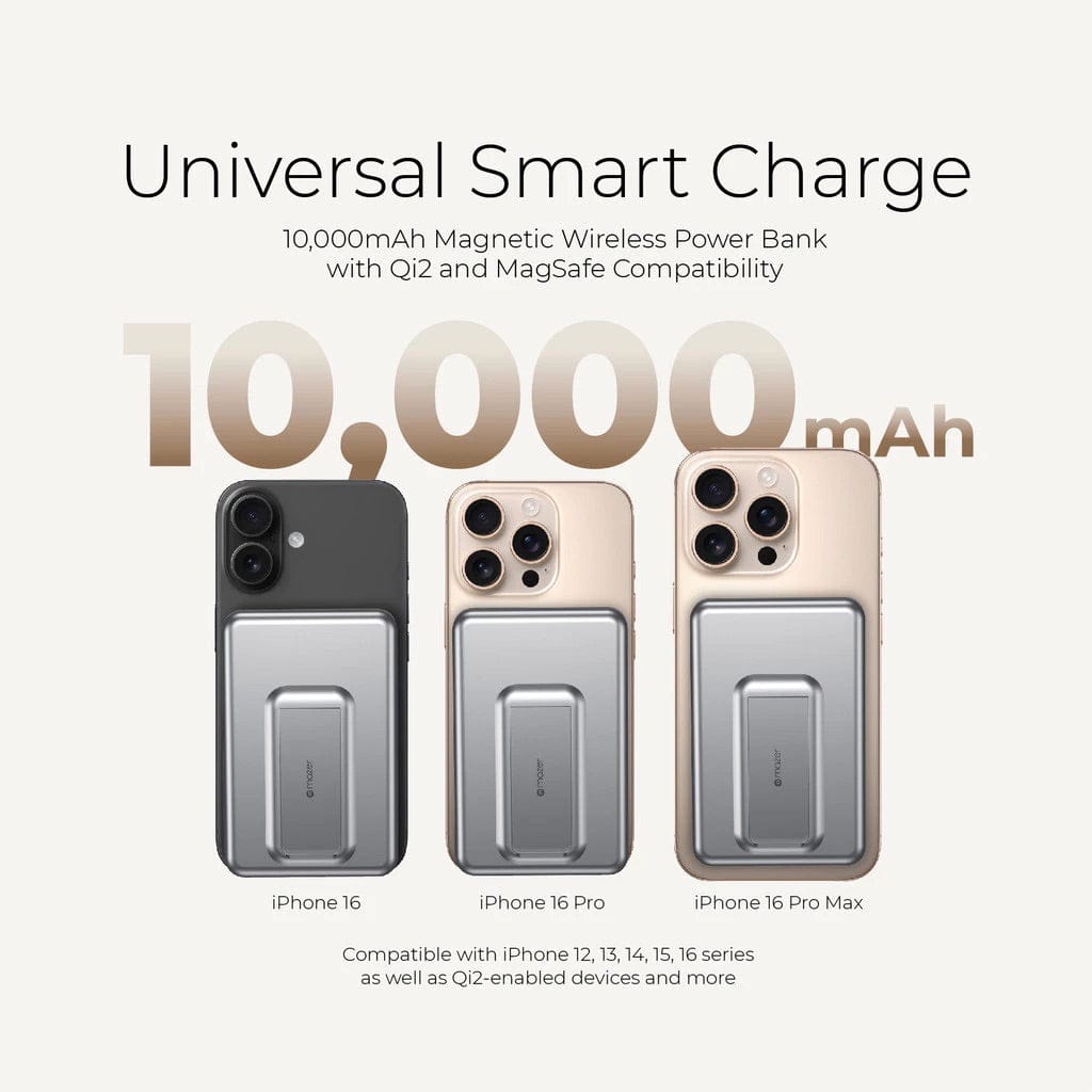 Mazer MagAir20 10,000 mAh 15W PD30W Magnetic Wireless Power Bank (CCC Certified)