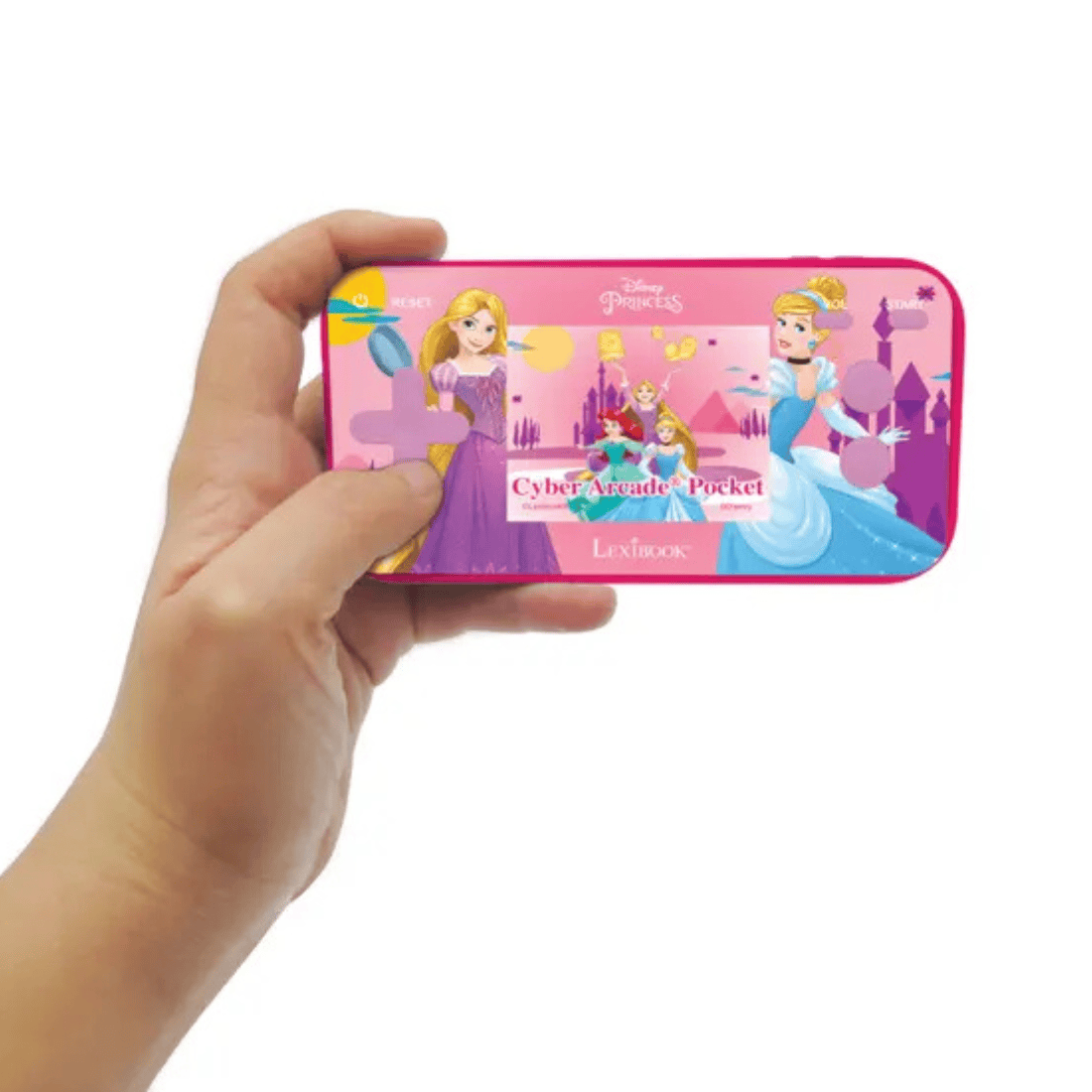 Lexibook JL1895DP Disney Princesses Handheld Console with 150 Games Including 10 Exclusive Disney Princesses Games