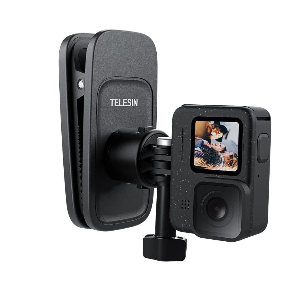 Telesin Quick Release Universal Magnetic Backpack Clip
