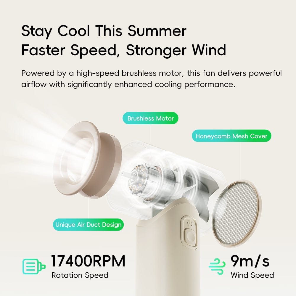 ROCK Mini Handheld High Speed Fan