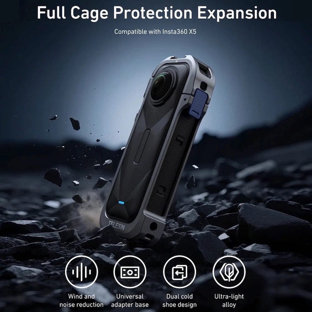 Telesin Full Cage Protection for Insta360 X5