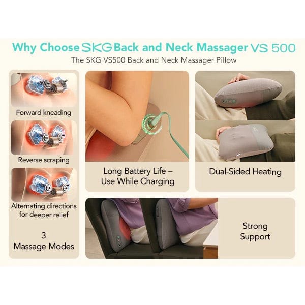 SKG VS500 Back Massage Pillow