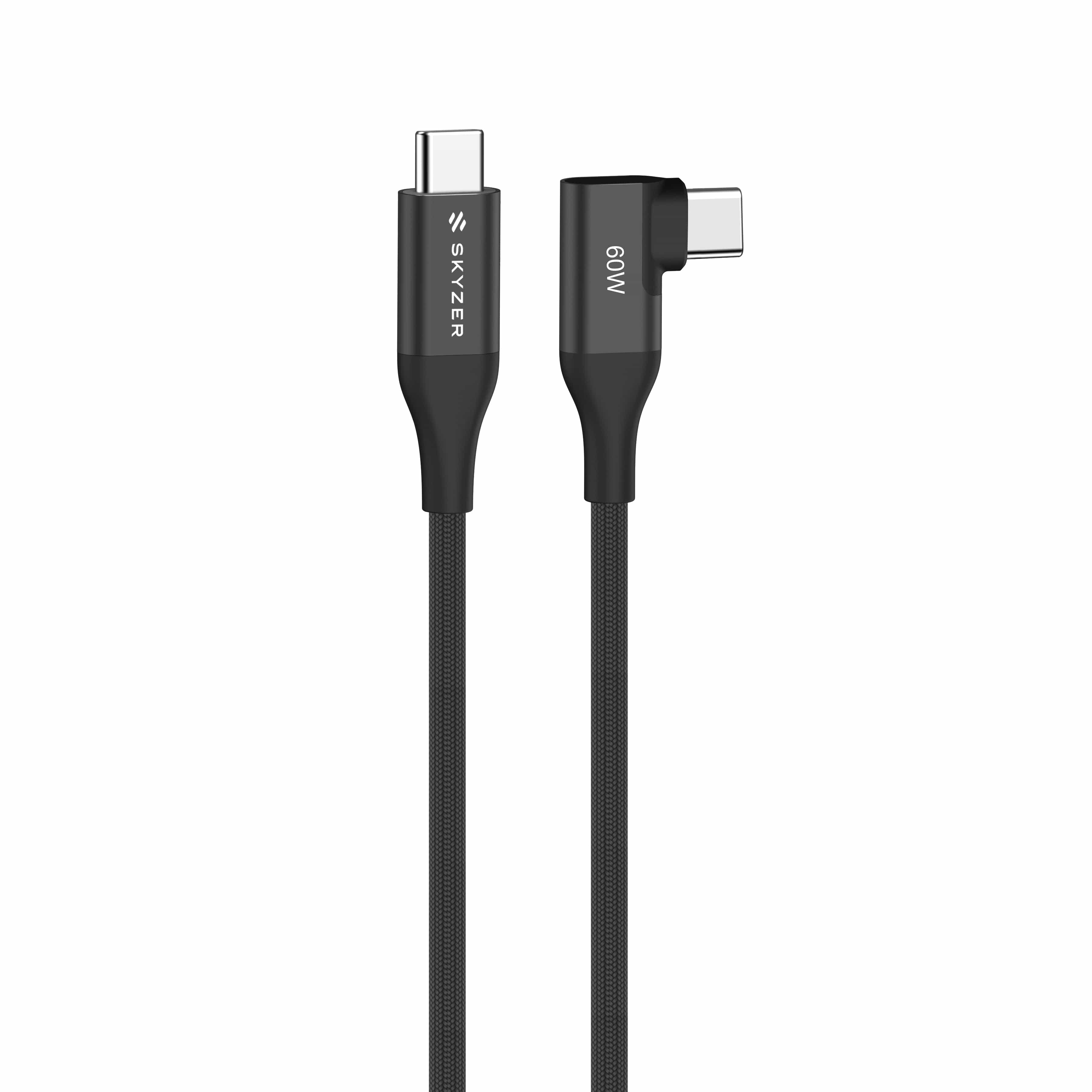 Skyzer CC615 MagSync Cable 60W Type C Right angle to Type C 1.2M